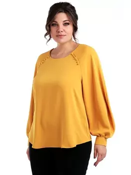 Блузка 62438 горчица