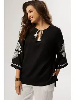 Блузка 624-019 черный