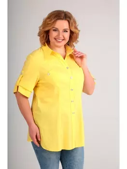 Блузка 6254-желтый