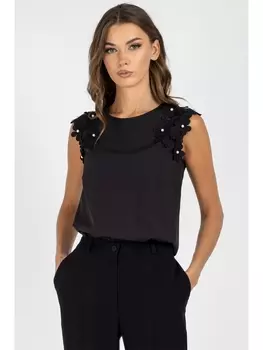 Блузка 715 черный