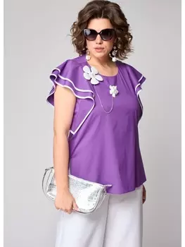 Блузка 7250-1 лавандовый