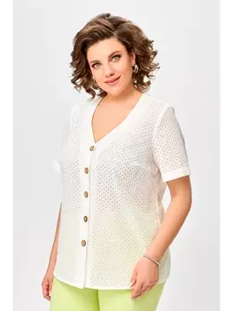 Блузка 743.2 белый