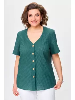 Блузка 743 изумруд