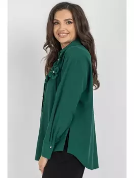 Блузка 810 изумрудный