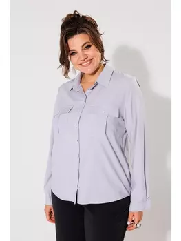 Блузка 812 серый