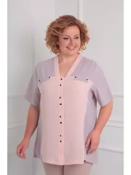 Блузка 874-нежно-персиковый