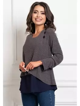 Блузка БЕЛАНО (ГРЕЙ)