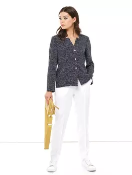 Блузка Блуза "Стильный горох" Б2070