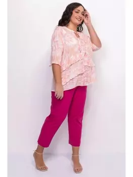 Блузка Блуза вискозная с воланами арт.3207