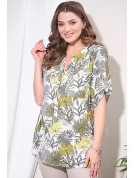 Блузка Блузка 11750 листья