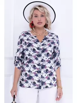 Блузка БЛУЗКА АЛЬПИЯ (ФЛОВЕРС)