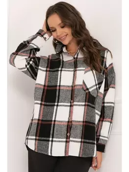 Блузка БЛУЗКА БЕРНАДЕТТА (БЛЭК ВАЙТ)