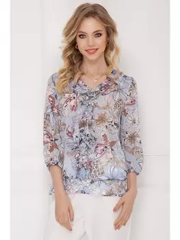 Блузка БЛУЗКА ФРИОТТИ (БЛУ БРАУН) 51Б2477