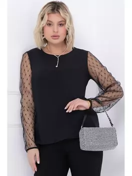 Блузка БЛУЗКА ГАСПЕРИНА (БЛЭК)