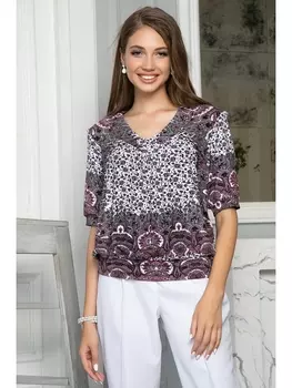 Блузка БЛУЗКА ГЛАРИНЕ (ГЖЕЛЬ) 31Б0985