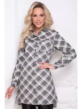 Блузка БЛУЗКА ЭРМЕТО (ГРИН ГРЭЙ) 49Б2120