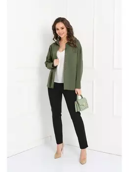 Блузка БЛУЗКА КУТРО (ХАКИ) 31Б3241