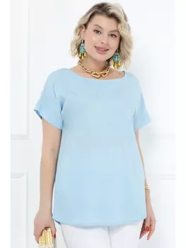 Блузка БЛУЗКА ЛАГО (ЛАЙТ БЛУ)