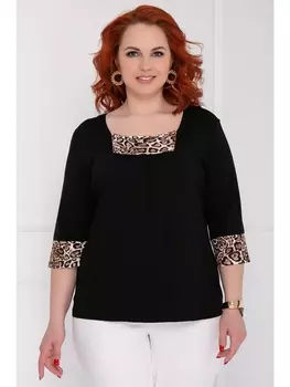 Блузка БЛУЗКА ЛЕЗЕТТО (БЛЭК) 51Б2499