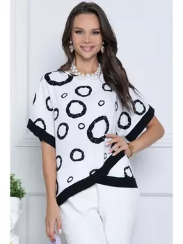 Блузка БЛУЗКА МАГНОЛИЯ (БРИЛЛИАНТ ВАЙТ)
