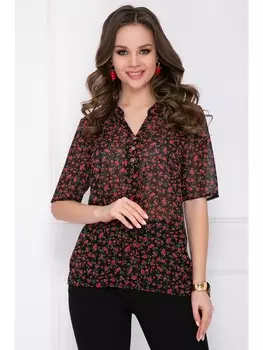 Блузка БЛУЗКА МЕССИНО (БЛЭК) 51Б2410