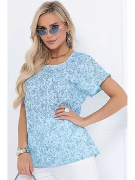 Блузка БЛУЗКА МИРЭЛЛА (СКАЙ БЛУ)