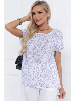 Блузка БЛУЗКА МИРЭЛЛА (ВАЙТ БЛУ)