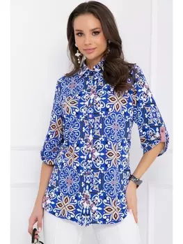Блузка БЛУЗКА МОНТАЛЕ (КОРНФЛОВЕР)