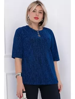 Блузка БЛУЗКА НЕТТУНА (ЛЮРЕ БЛУ)