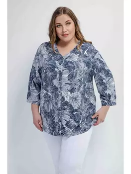 Блузка Блузка с принтом *PREMIUM арт.3725