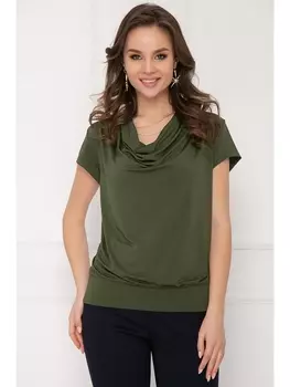 Блузка БЛУЗКА СОТЭН (ХАКИ) 31Б2401
