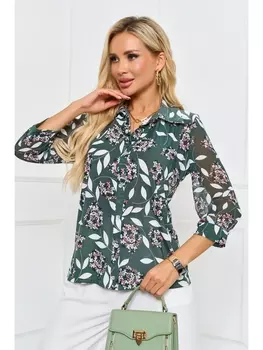 Блузка БЛУЗКА ТЕРАМО (ГРИН МОСС)