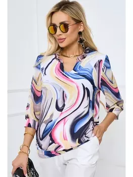 Блузка БЛУЗКА ВИТА (АКВАРЕЛЬ)