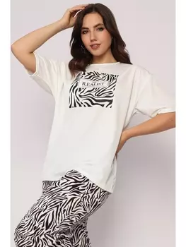 Блузка Футболка Мадагаскар, белый