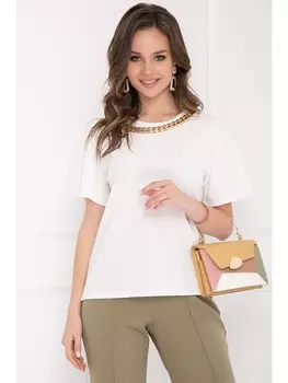 Блузка ФУТБОЛКА САНДАРА (ВАЙТ) 8Б2670