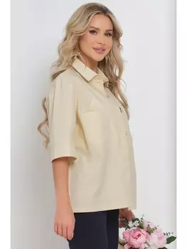Блузка КАННОЛИ (КРЕМЕ)