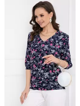 Блузка КАПУРИЯ (БЛУ ФЛОВЕРС)