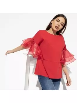 Блузка Кокетка в образе (red star)