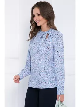 Блузка ЛАВАНТИНИ (БЛУ ФЛОВЕР)