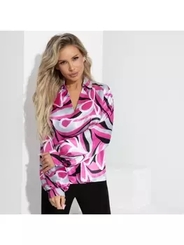 Блузка Личные границы (raspberry)