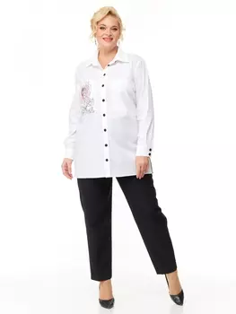 Блузка М119 белый