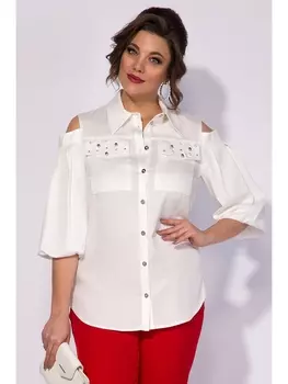 Блузка М1280 белая