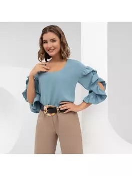 Блузка Наш с тобой секрет (ментол)