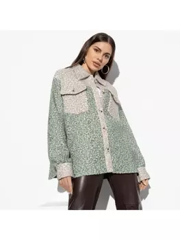 Блузка Нельзя не влюбиться (green beige)