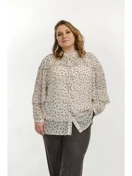 Блузка Нежная блузка с воланами *PREMIUM арт.3841