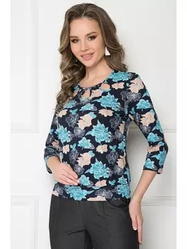 Блузка ОЛЬВЕТО (ЛАЙТ БЛУ)