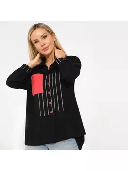 Блузка Оригинальное чудо (блэк)