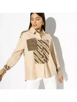 Блузка Оригинальное чудо (star beige)