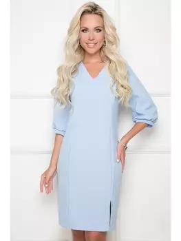 Блузка ПЛАТЬЕ ПАЛМИ (ЛАЙТ БЛУ) 42П1956