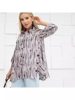 Блузка Позитивный посыл (страйп)